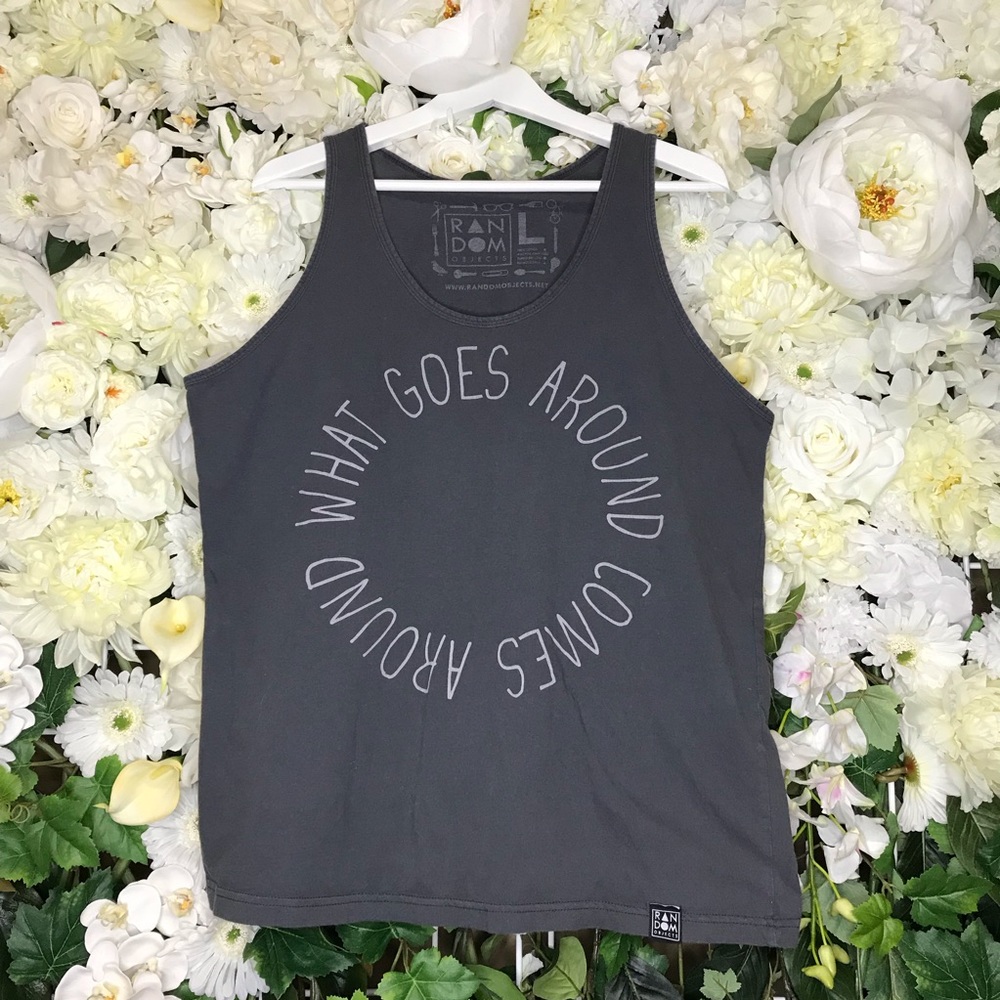 Random Objects Vintage Tank Top